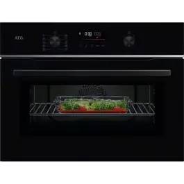 Oven met microgolf AEG Exclusiv TK6NK50FB zwart / 45cm