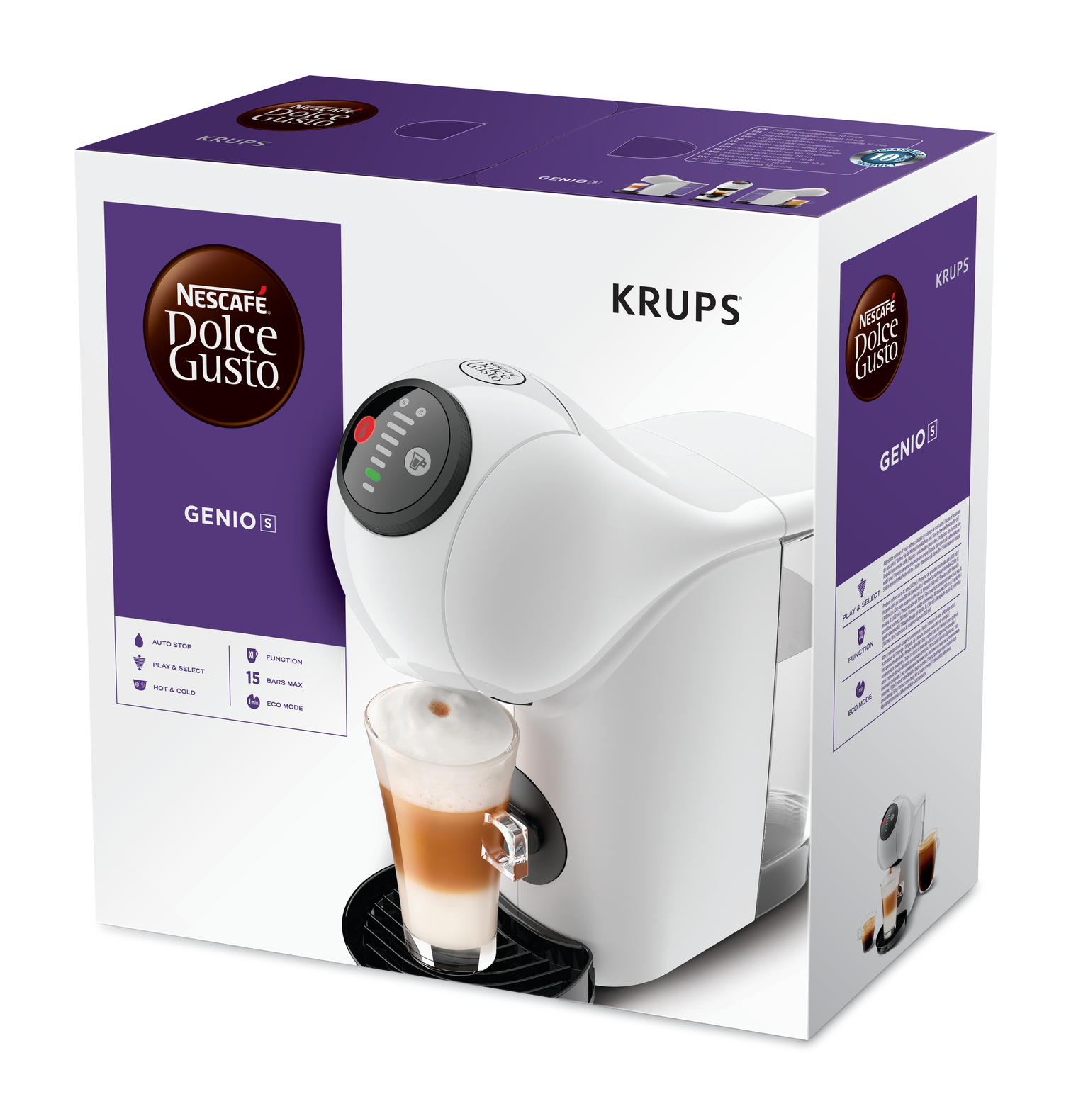 Dolce Gusto Krups KP240110 Genio S White