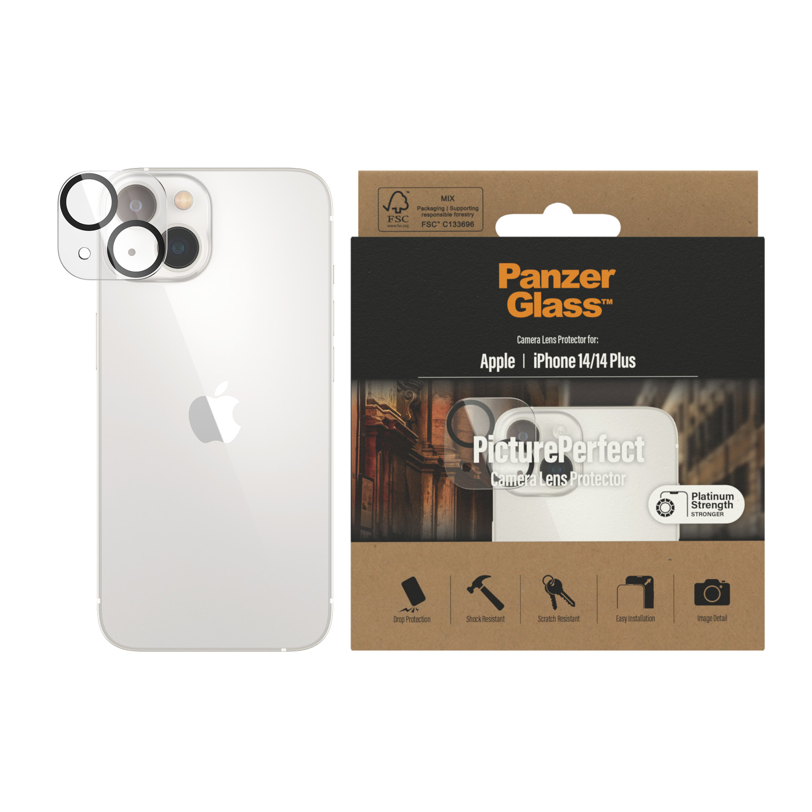 PanzerGlass Camera Lens Protector iPhone 14 / 14 Plus