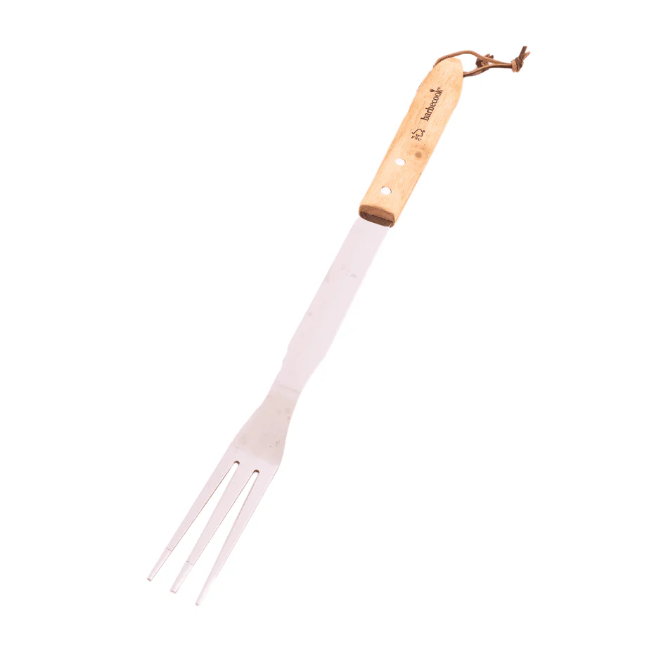 Vork BARBECOOK BC-ACC-7072 - RVS &Rubberhout - 46cm
