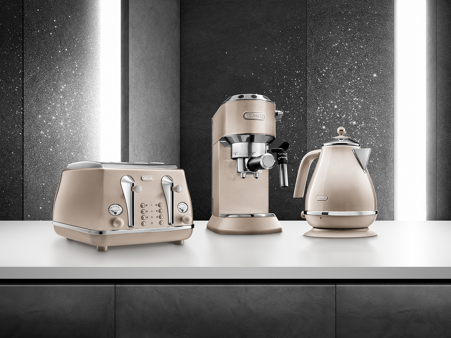 De’Longhi Dedica Metallics Pump Espresso EC785.BG Volledig automatisch Espressomachine 1,1 l