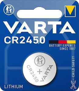 Knoopcelbatterij VARTA CR2450 Lithium 6450101401 0014859
