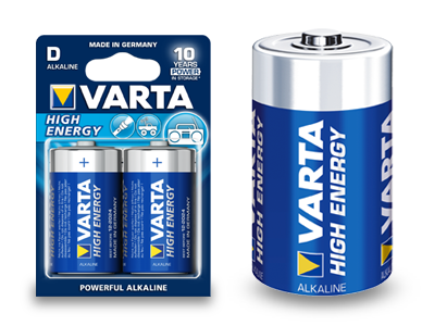 Batterij VARTA D - LR20 High Energy 4920121412 0001338