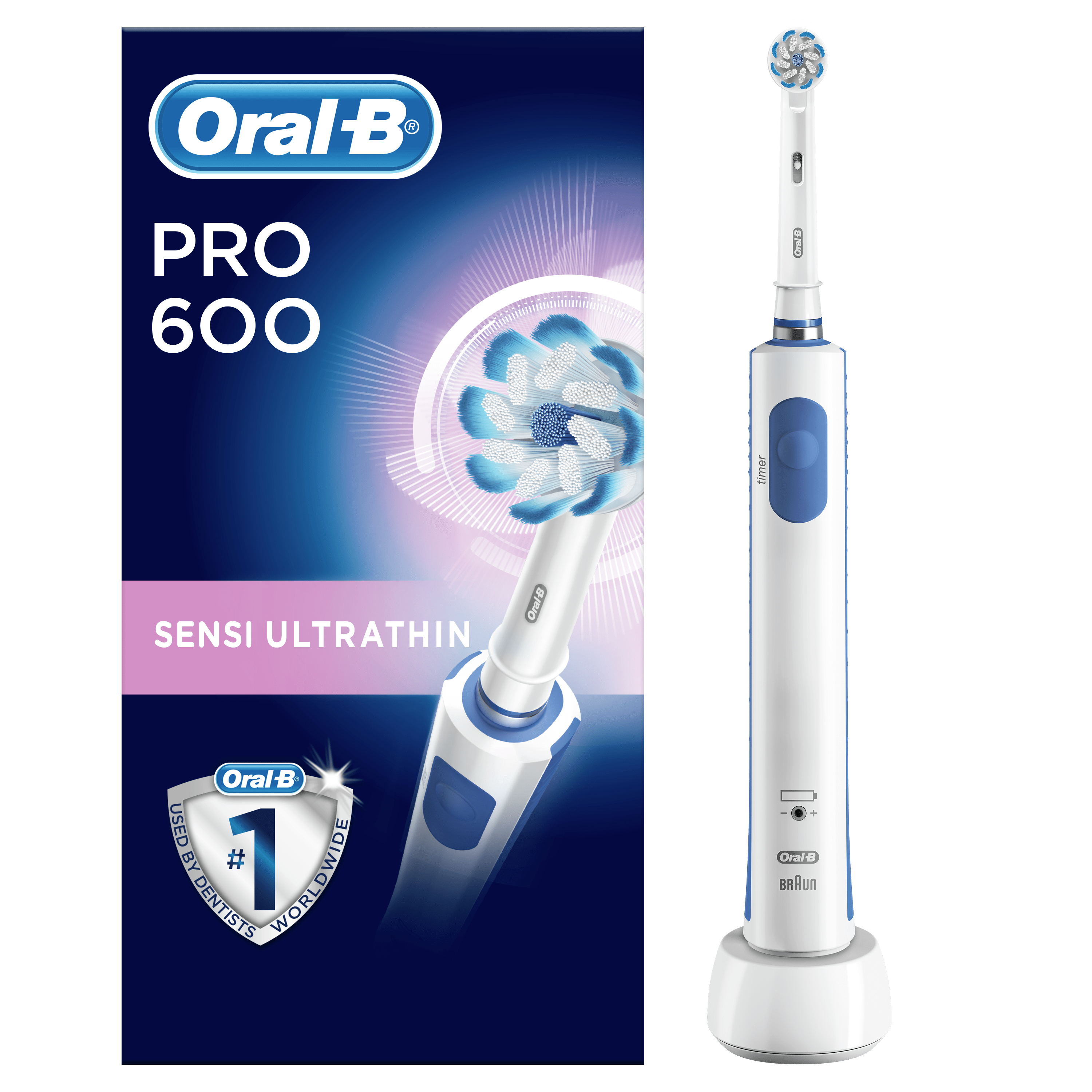 Tandenborstel Braun Oral-B Pro 600 Sensitive Clean