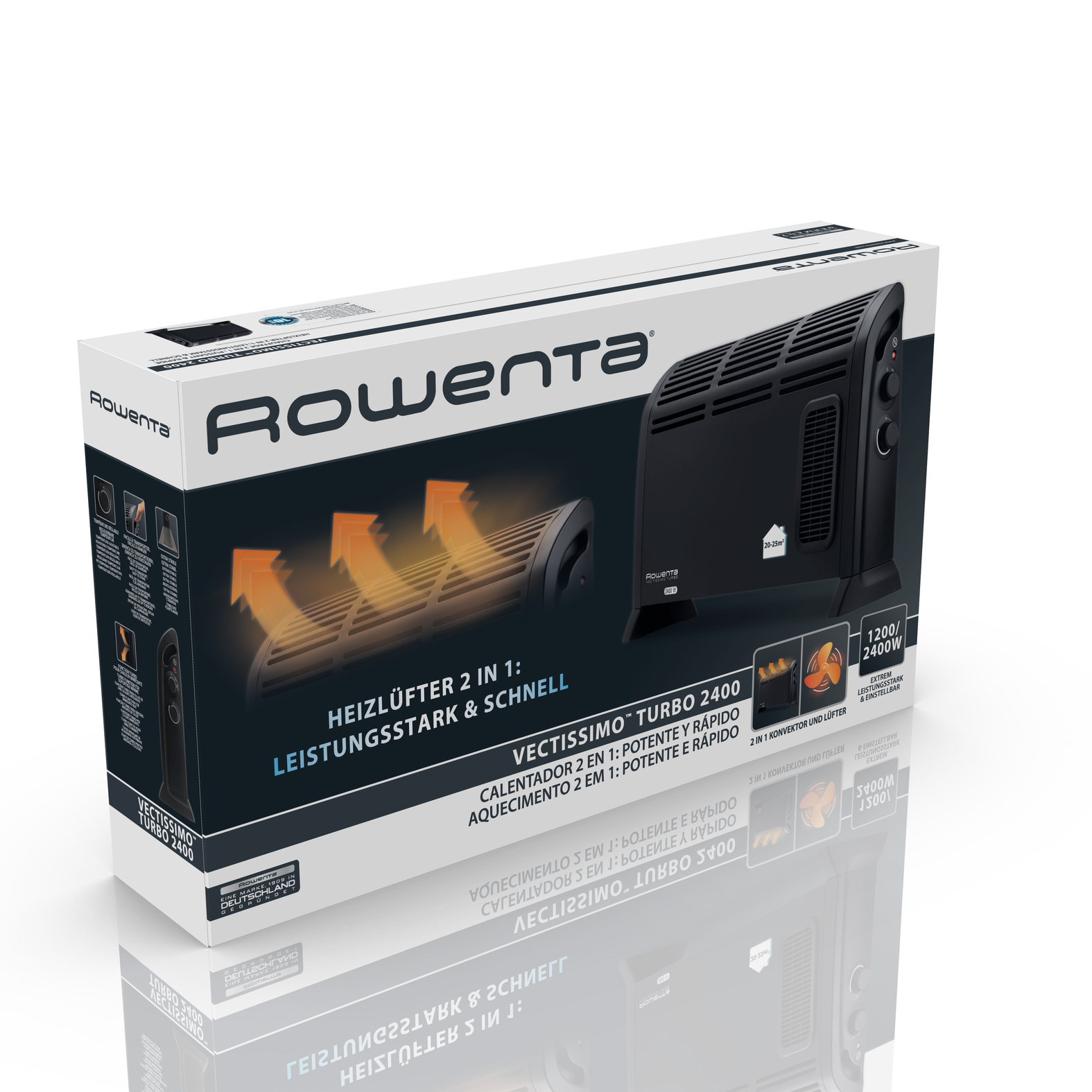 Rowenta convector vectissimo turbo