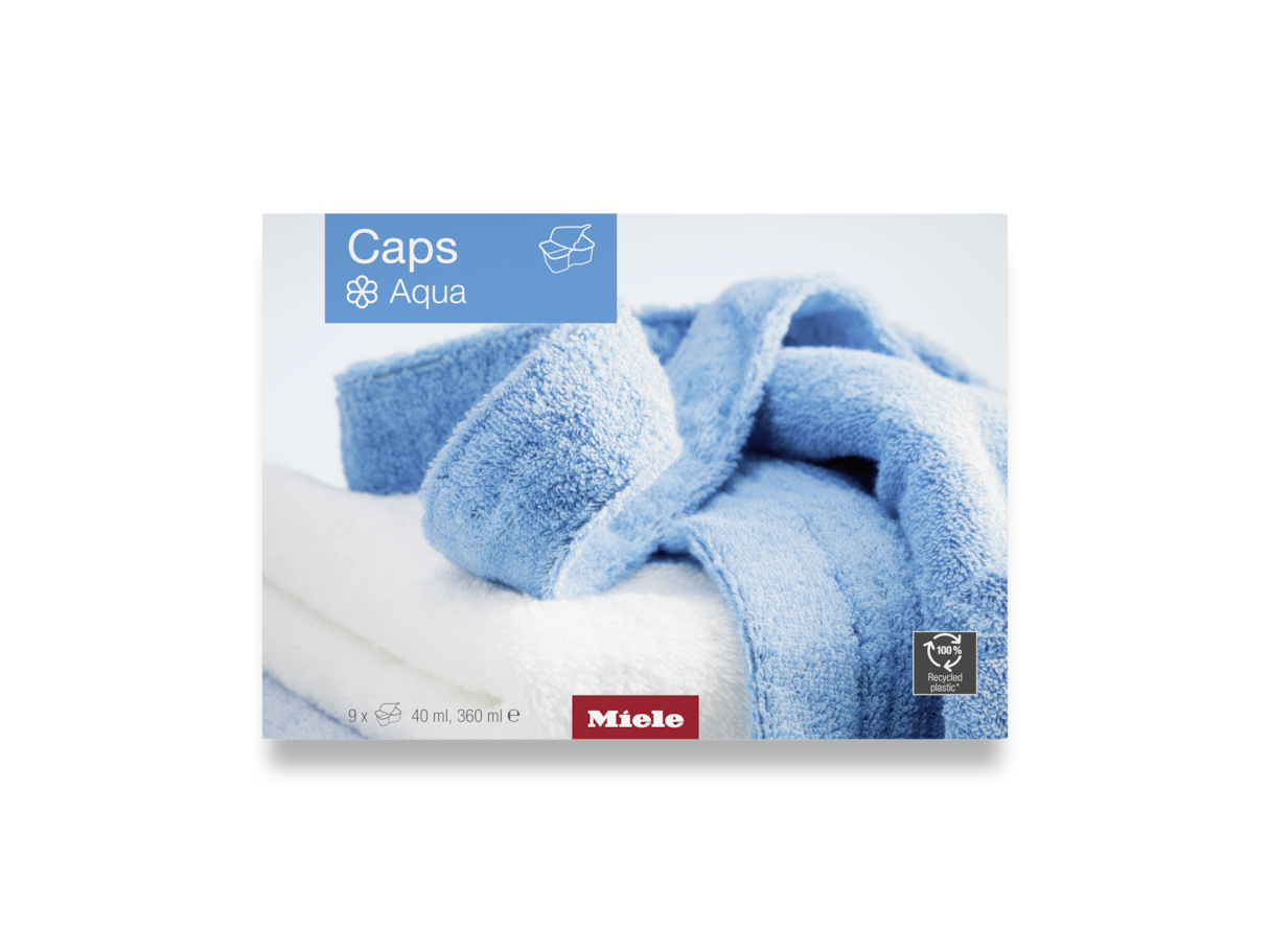 Miele caps adoucissant aqua