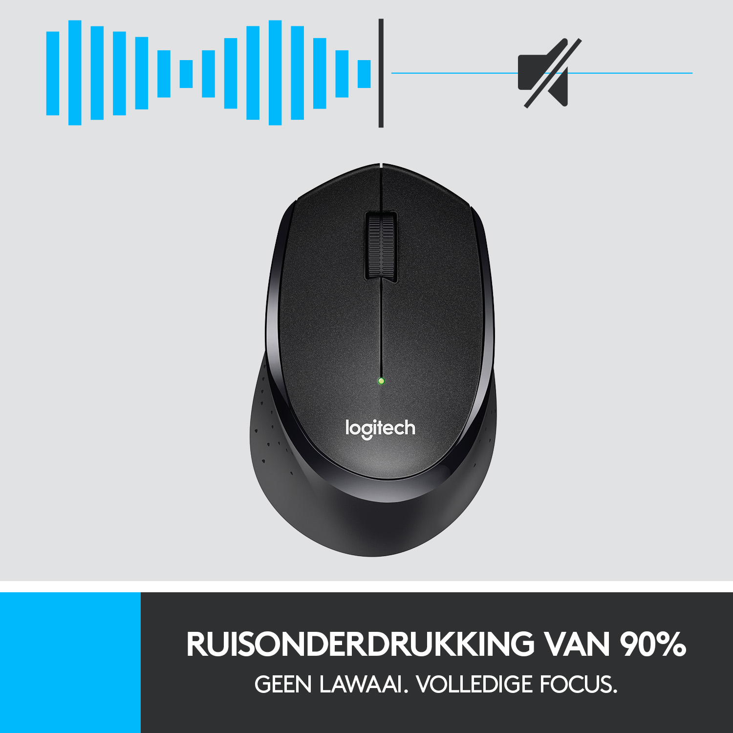 Draadloze Muis Logitech M330 Black