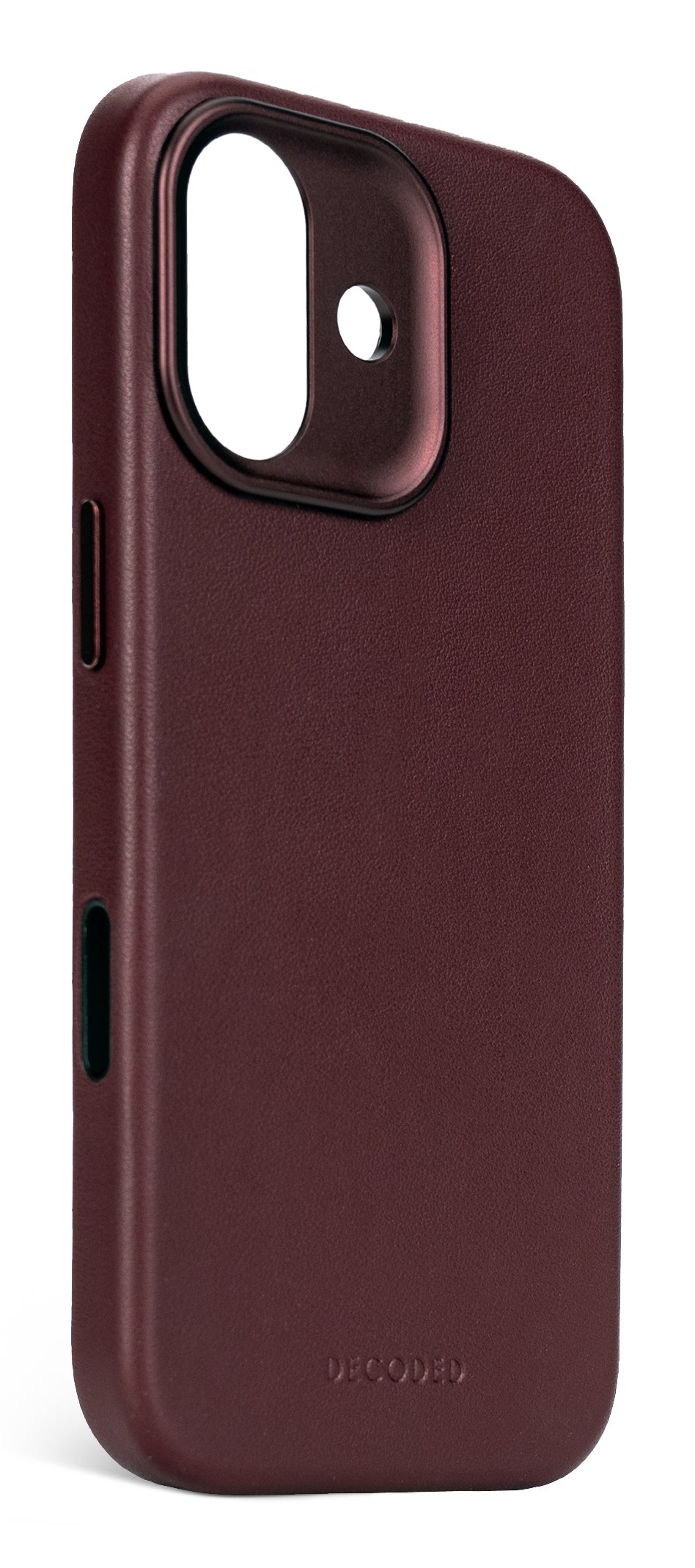 Decoded Leather Backcover Apple iPhone 17 Dark Ruby