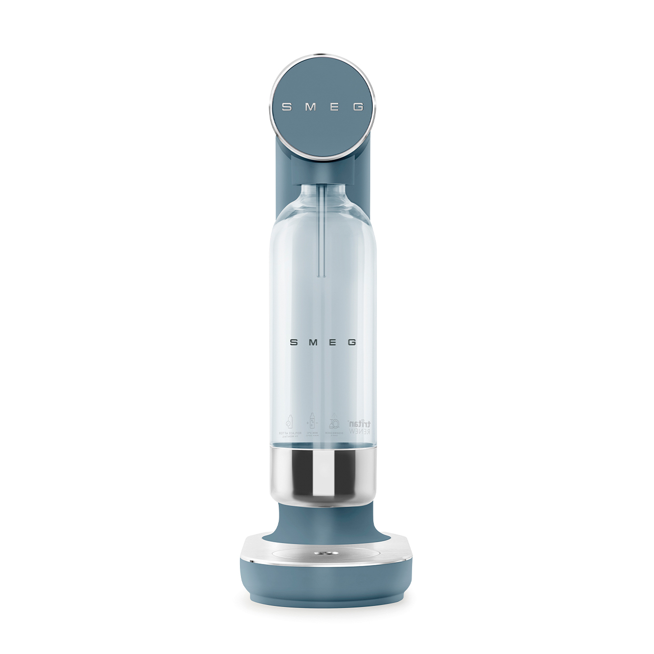 Bruiswatertoestel SMEG SKC01SBM Tritan Renew fles / 1L / storm blue