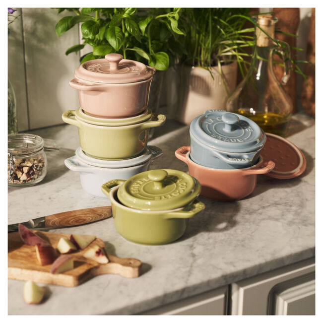 Mini-cocottes STAUB 1029320 Macaron / 200ml / 6-delig