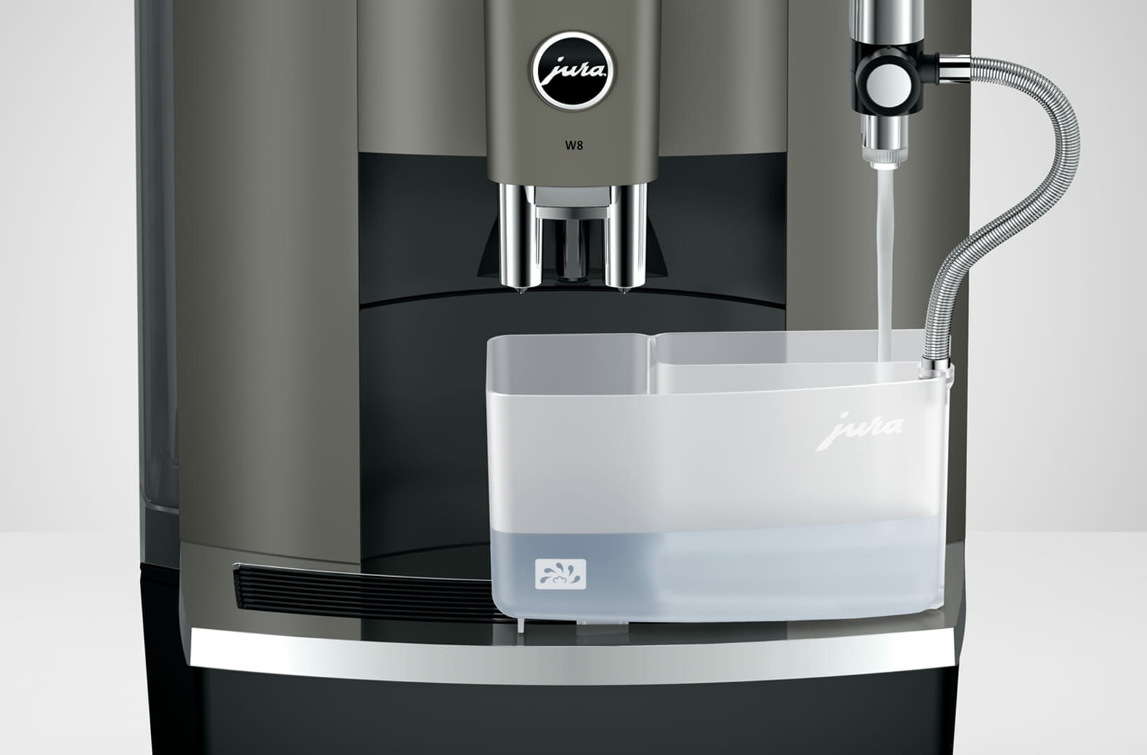 Espressomachine JURA 15550 W8 / Dark Inox (EA)