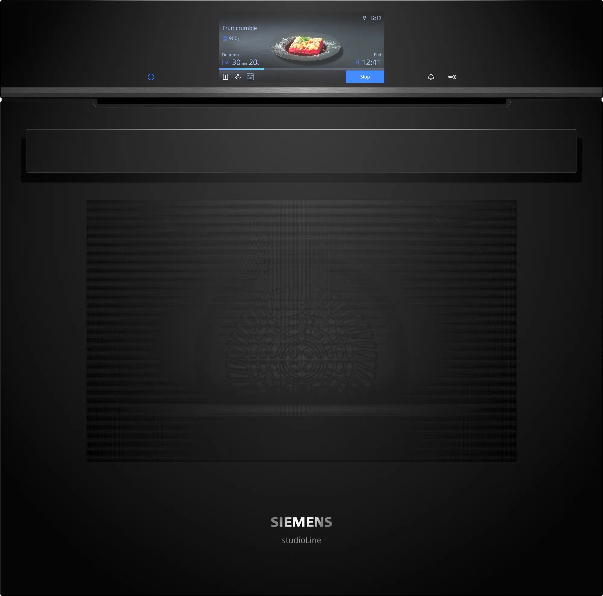 Siemens iQ700 HS958GDD1 stoomoven Middelmaat Zwart Touch
