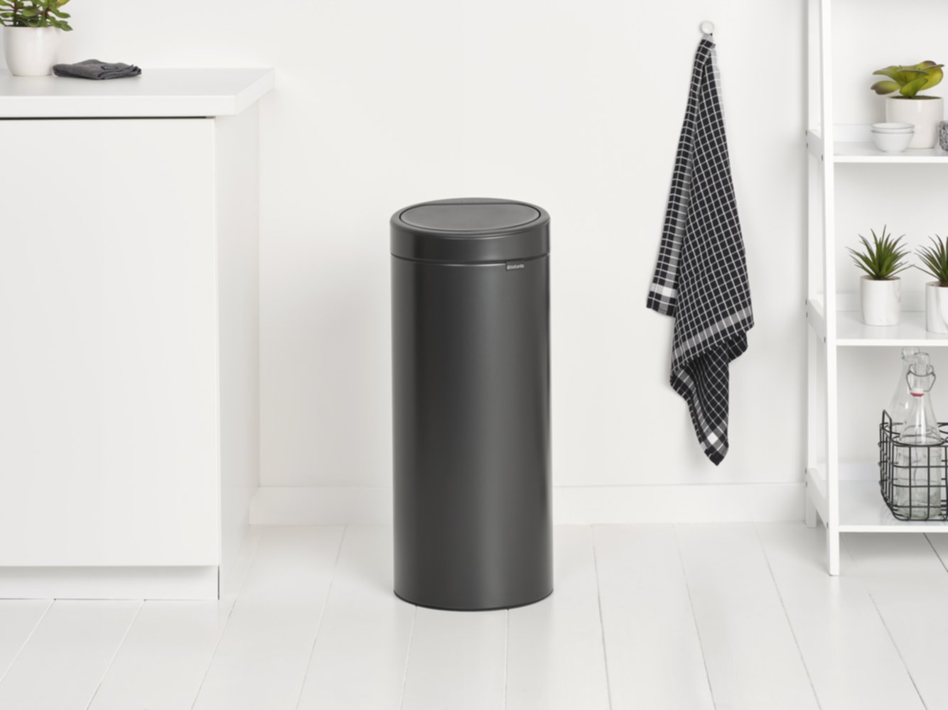 Afvalemmer BRABANTIA 236266 Touch Bin / 30L / Confident Grey
