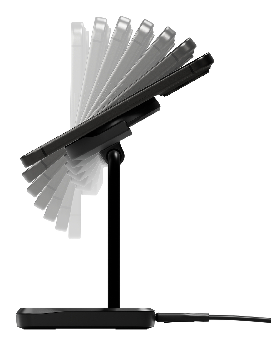 Cygnett Qi2 2 in 1 Chargebase Black