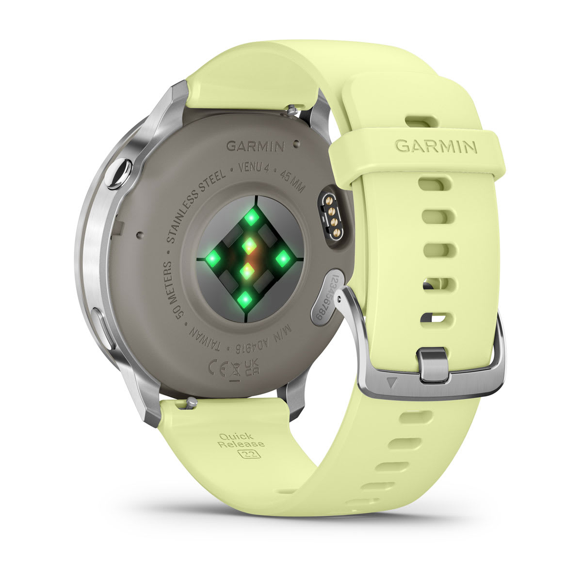 Smartwatch GARMIN VENU 4 45MM SILVER + CITRON