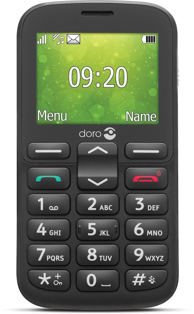 Senioren GSM DORO 1380 Black