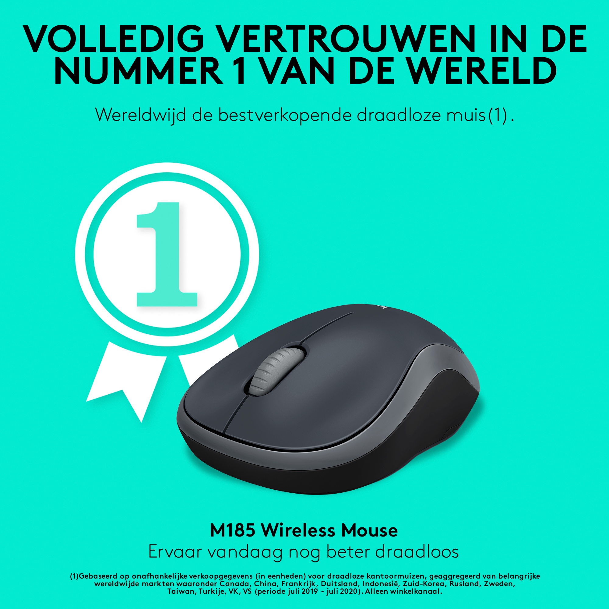 Draadloze Muis Logitech M185