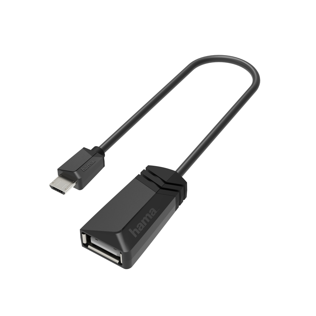 USB-OTG-adapter, micro-USB-stekker- USB-aansluiting, USB 2.