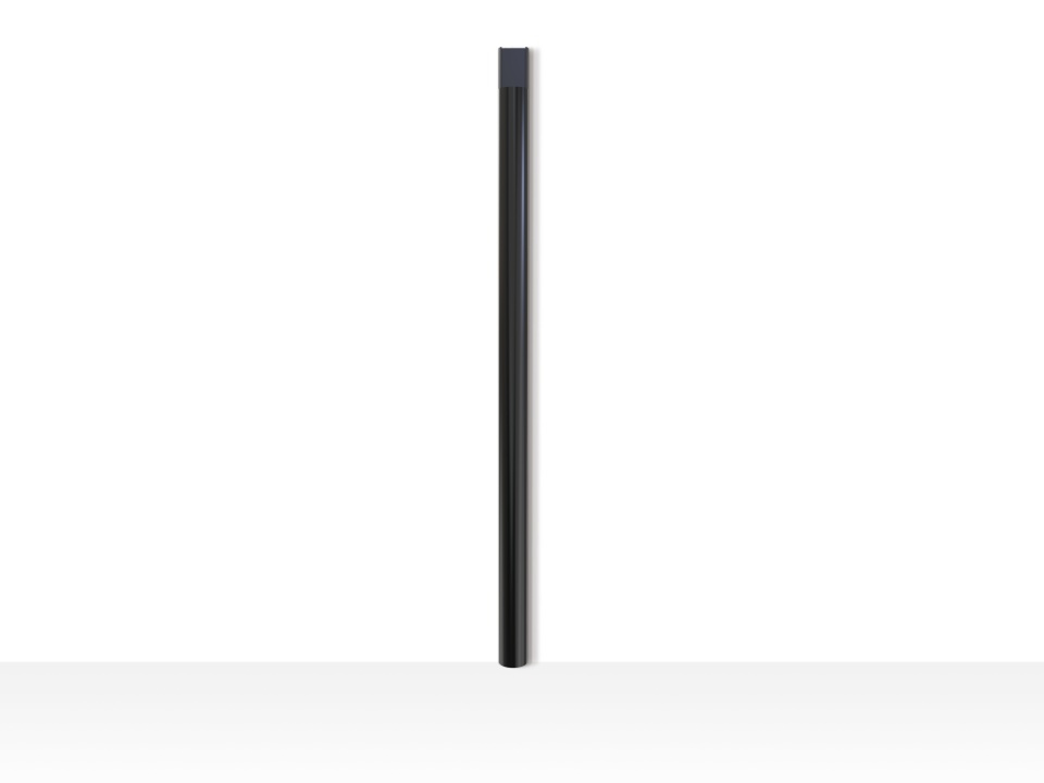 M Universal Cable Cover Black 12mmW - 1600mm L