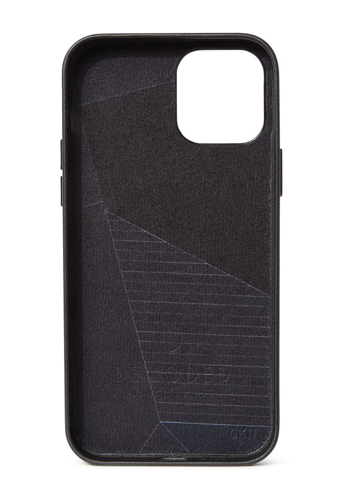Tas DECODED Back Cover Black - iPhone 12 Pro Max MagSafe