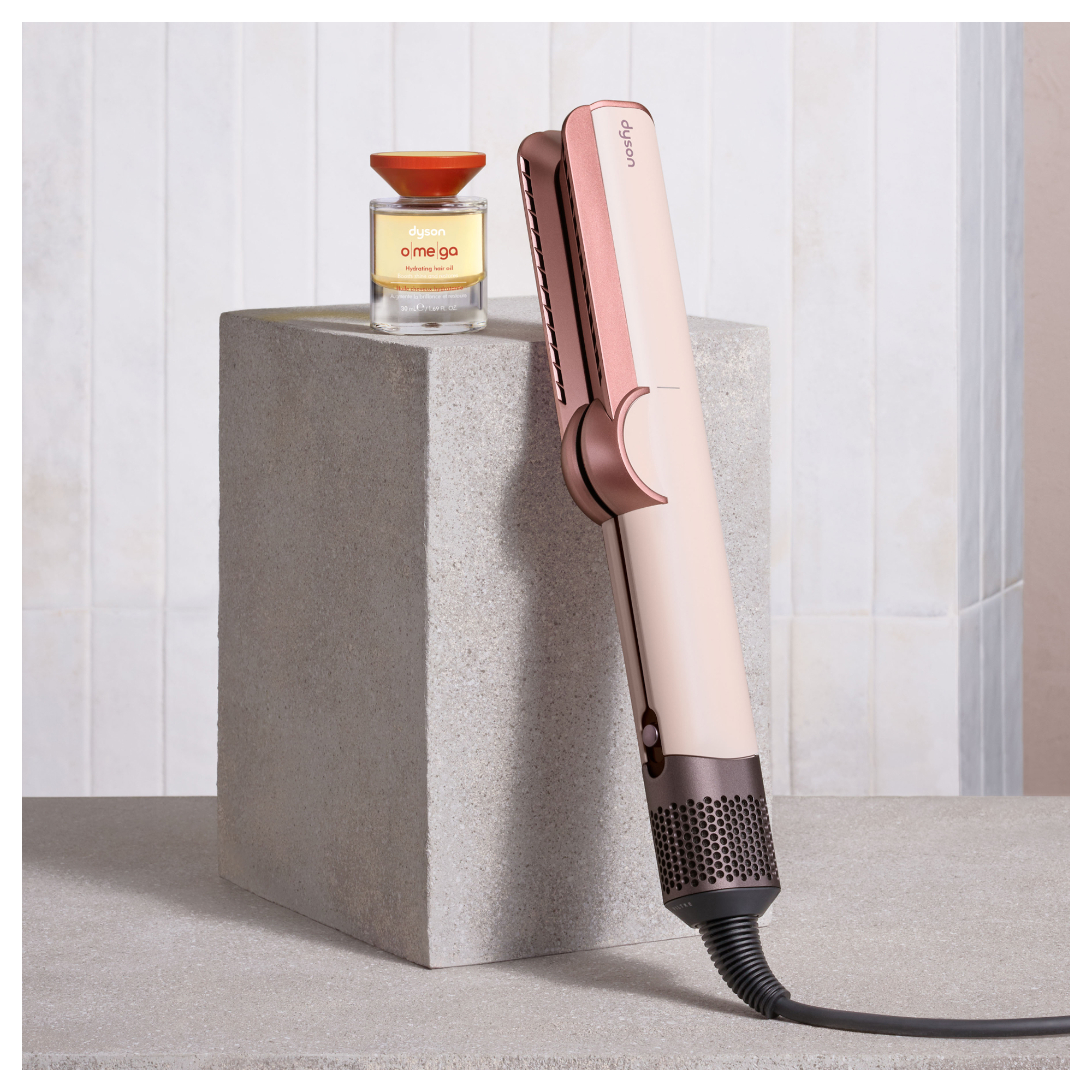 Stijltang DYSON 493296-01 Airstrait / Ceramic Pink