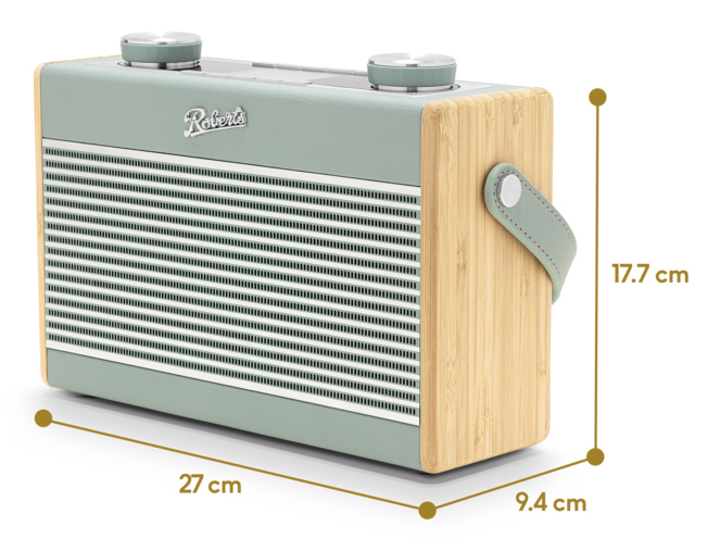 Internetradio ROBERTS Rambler Max duck egg blue