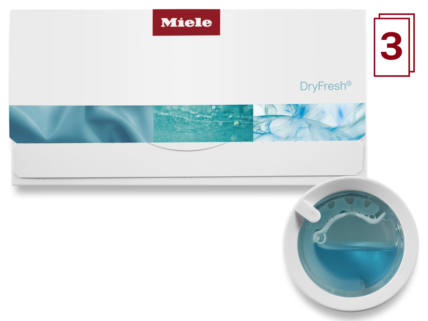 Geurflacon MIELE 12026040 DryFresh3/stuks