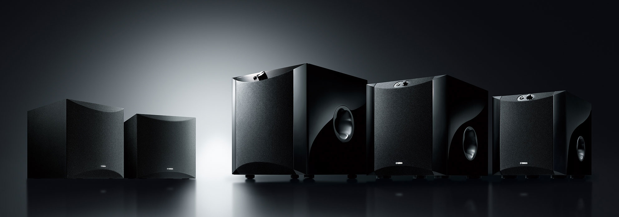 Subwoofer YAMAHA NS-SW100 zwart