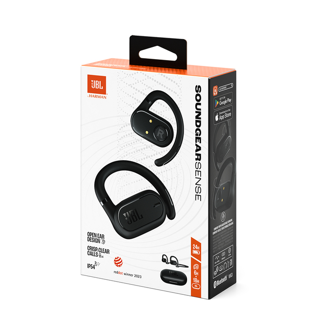 Oordopjes JBL Soundgear Sense zwart