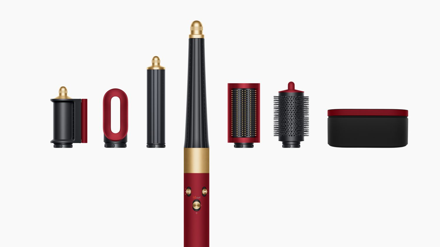 Airwrap DYSON 596926-01 I.D. / Straight + Wavy / red velvet & gold