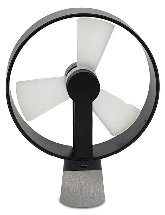 Tafelventilator AIR&ME 117054 Airain / anthracite / USB