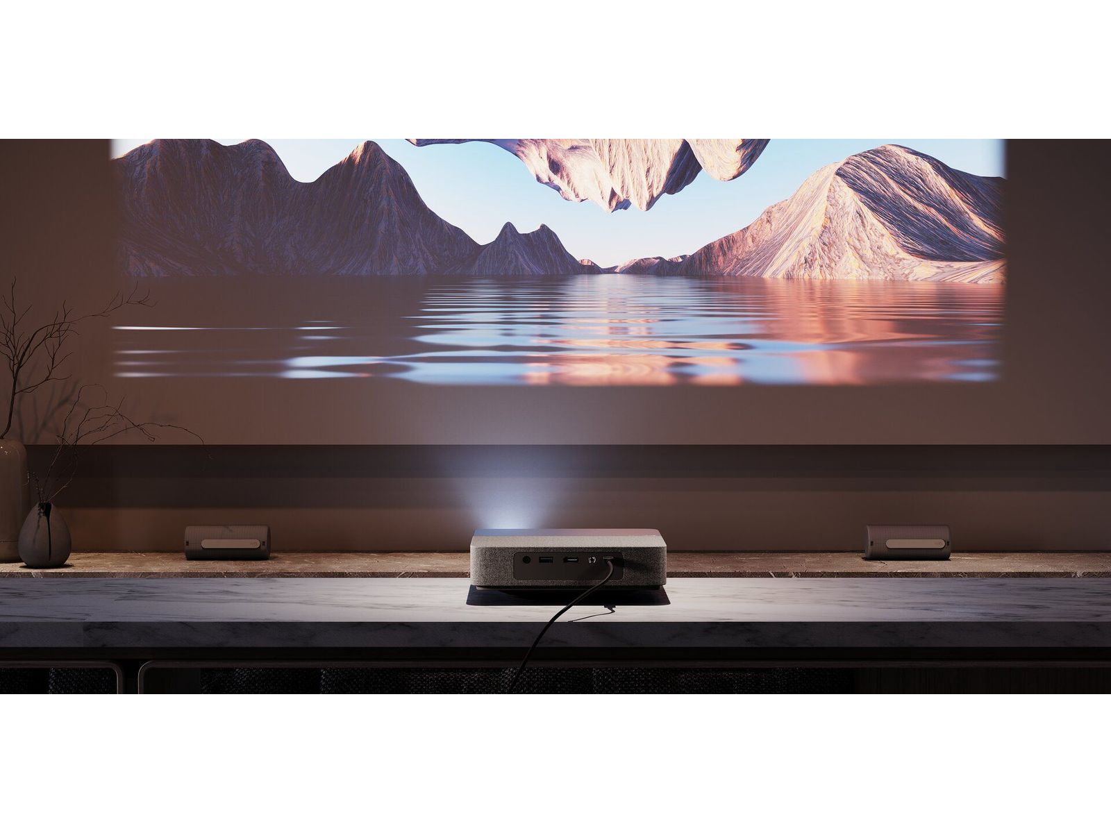 Projector LOEWE We. BEAM One basalt grey | laser