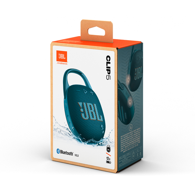 Bluetooth speaker JBL Clip 5 blauw