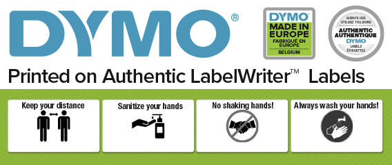 Dymo Printer label S0838920