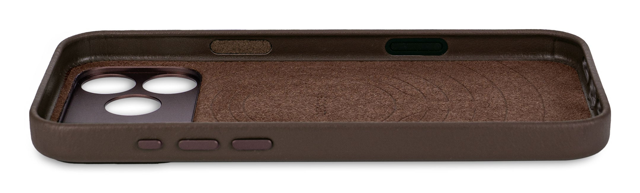 Decoded Leather Backcover Apple iPhone 17 Pro Chocolate Brown