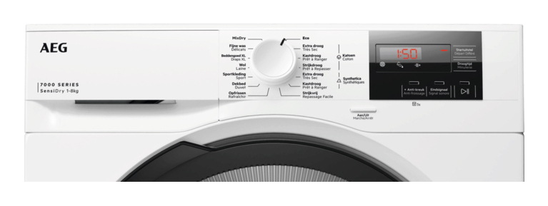 Warmtepompdroogkast AEG TR78DADB / 8kg / D