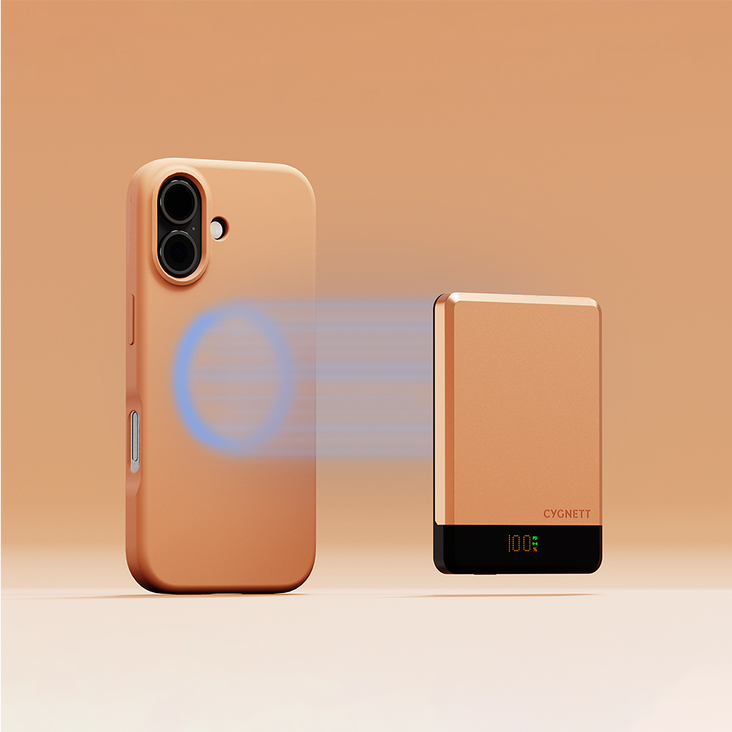 Cygnett MagSlim 5.000mAh Powerbank Copper