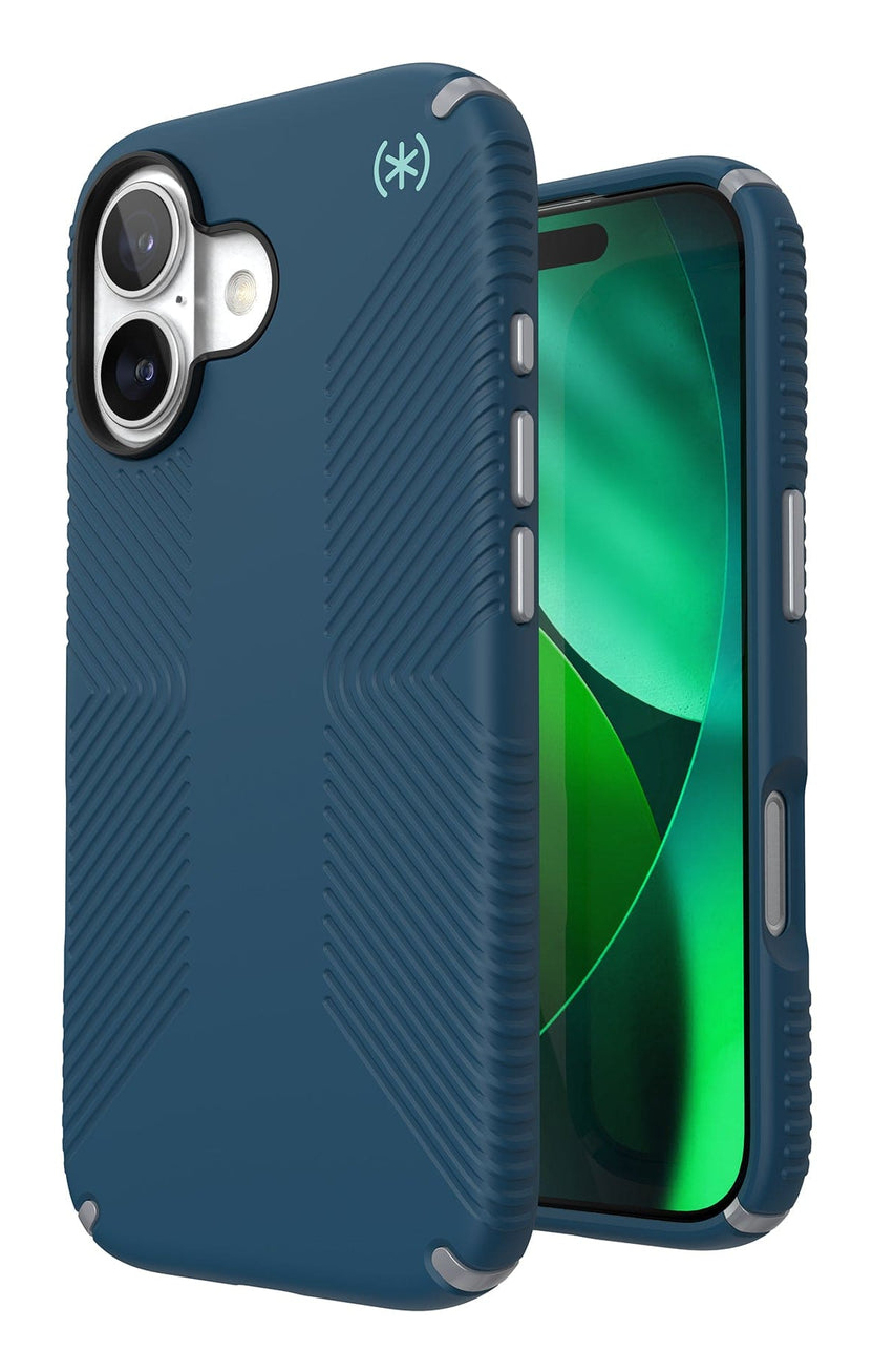 Speck Presidio2 Grip + MS Apple iPhone 17 Deep Sea Blue