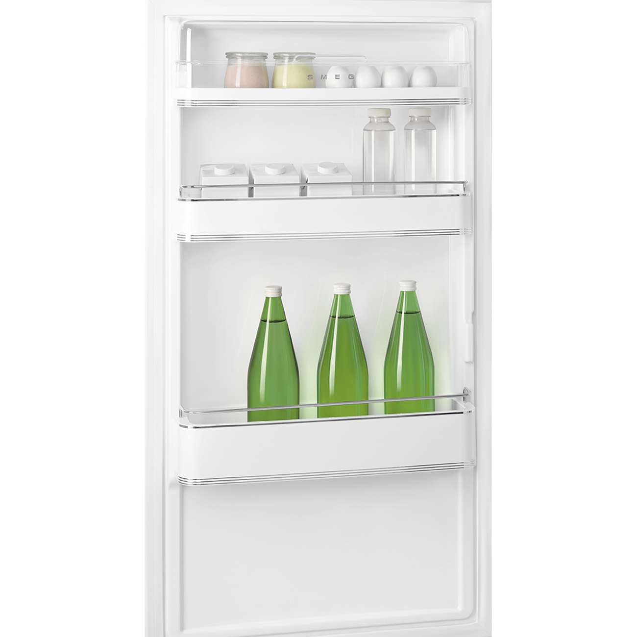 Combi-Koelkast SMEG FAB32LPG6 50's Style / C / 234L+97L / 197cm / pastelgroen