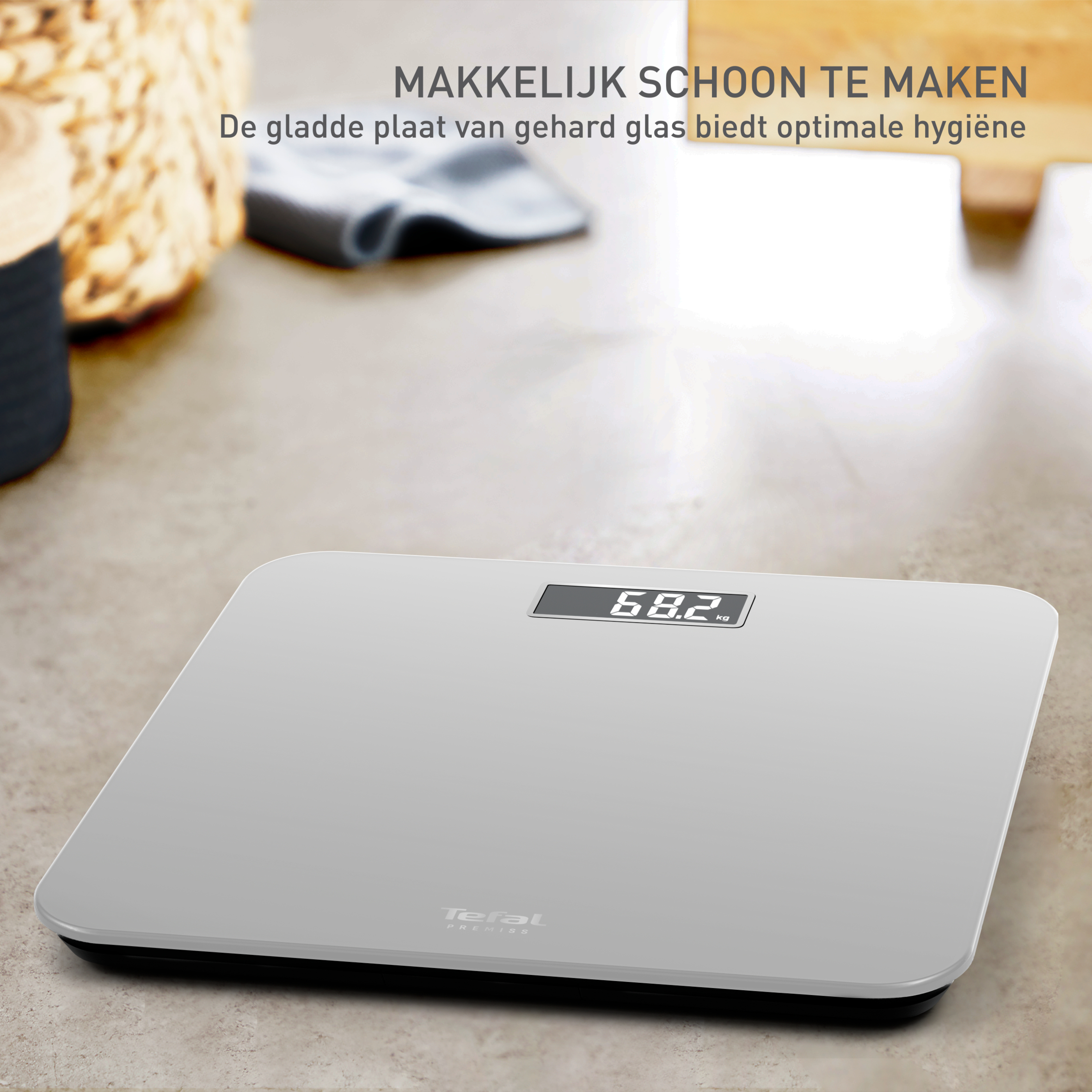 Personenweegschaal TEFAL PP1801V0 Premiss 3 / grijs