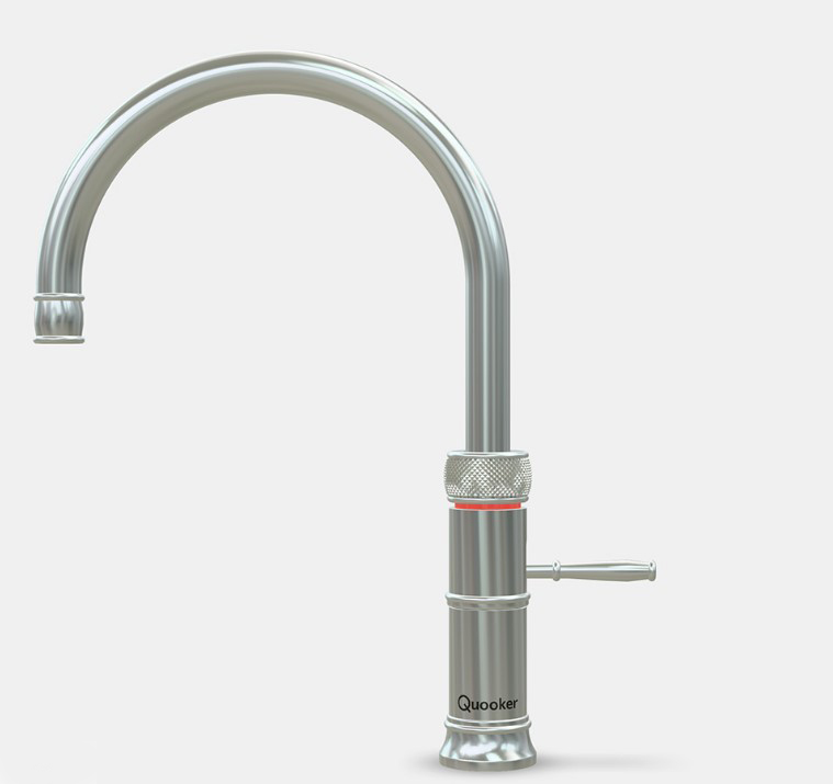 Kraan Quooker CLASSIC FUSION ROUND Roestvrij staal