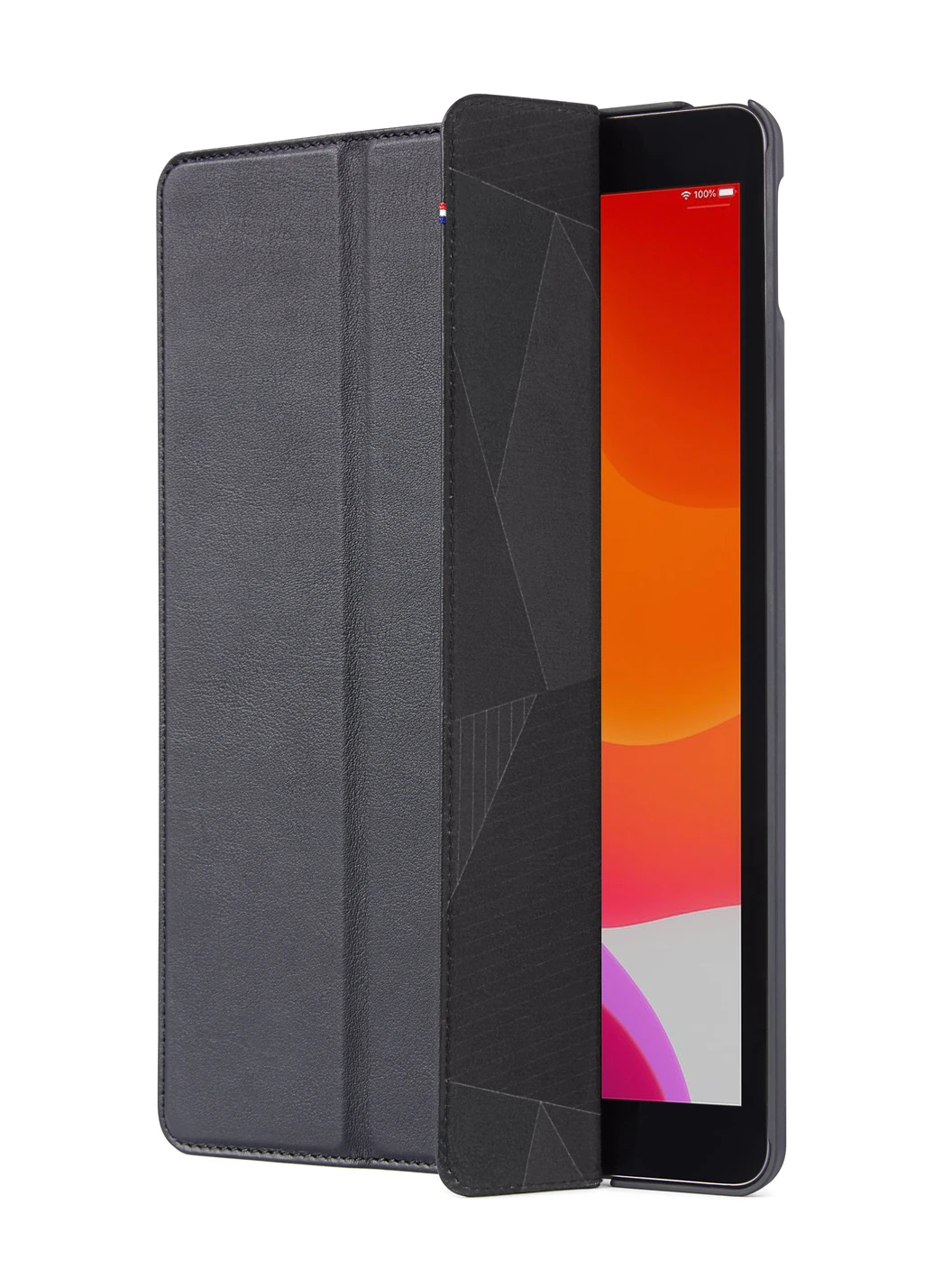 Decoded iPad 10,2", leather slim cover, noir