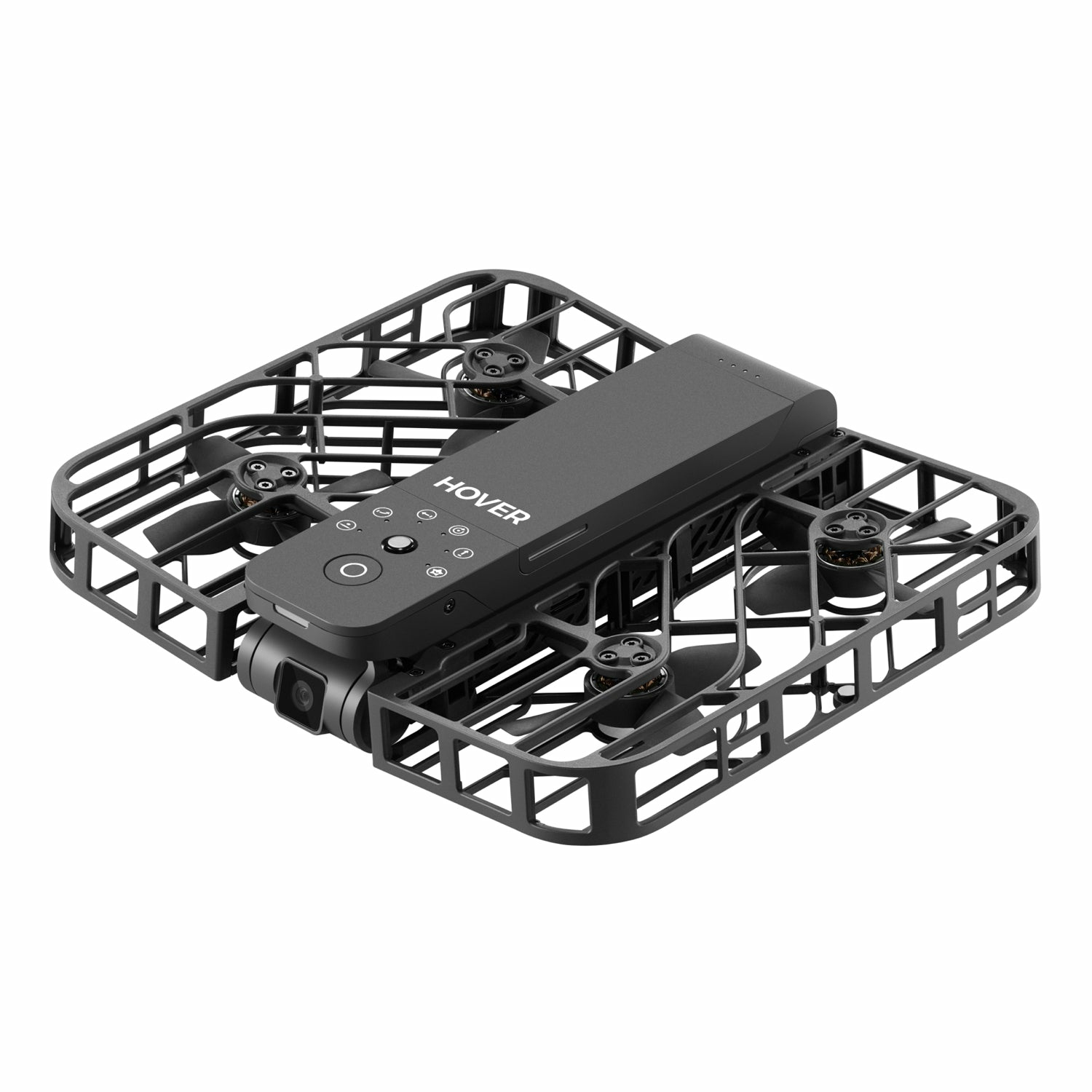 HOVERAir X1 Combo 4 propellers Quadcopter 2704 x 1520 Pixels 1050 mAh Zwart