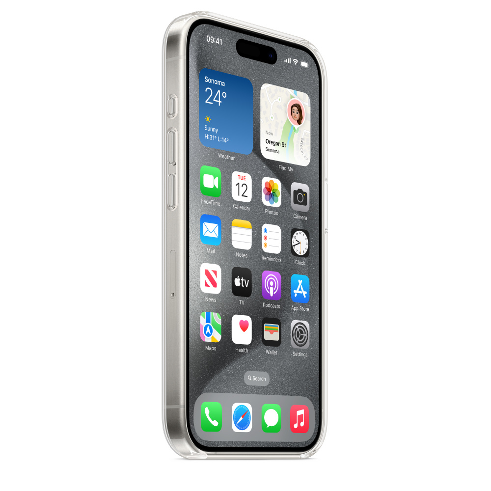 APPLE iPhone 15 Pro Clear Case with MagSafe
