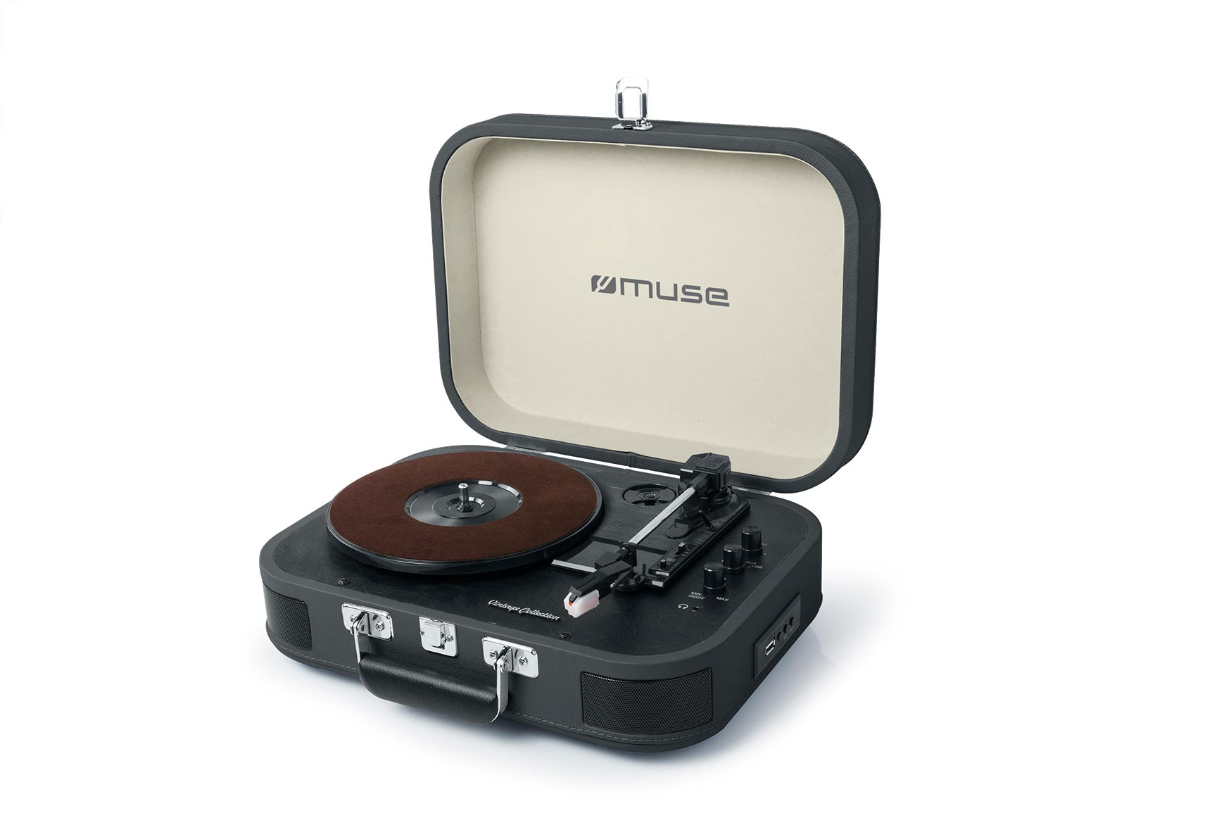 Platenspeler MUSE MT-201 DG donkergrijs