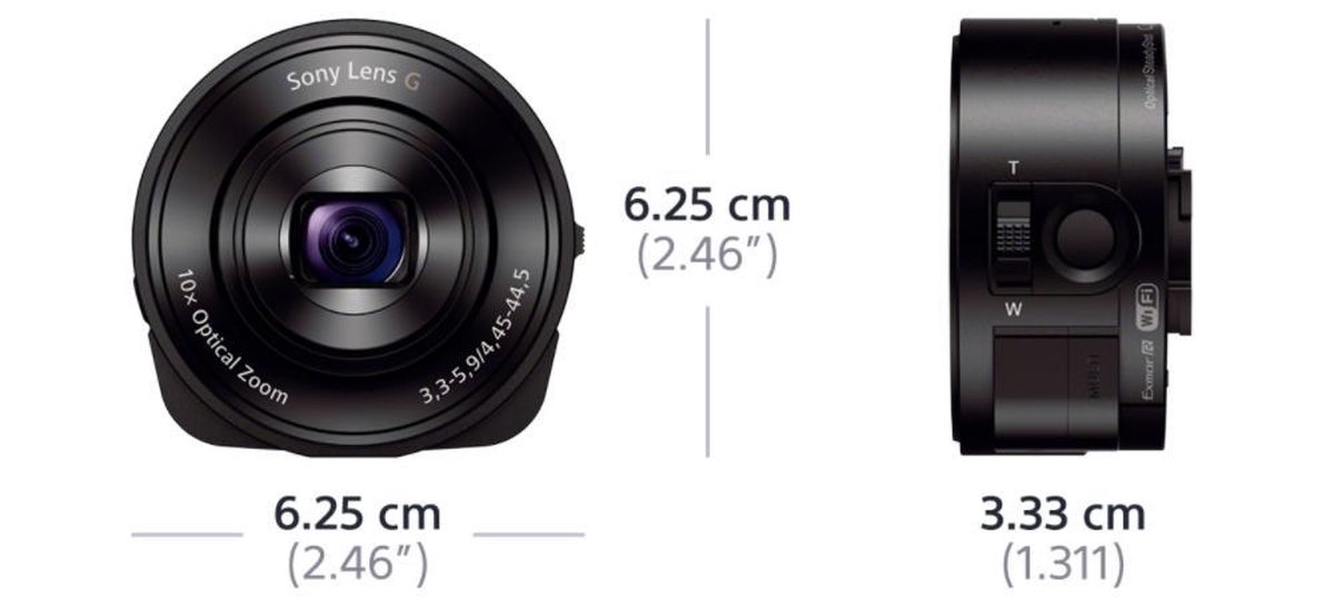 DSCQX10B Sony Cybershot Black
