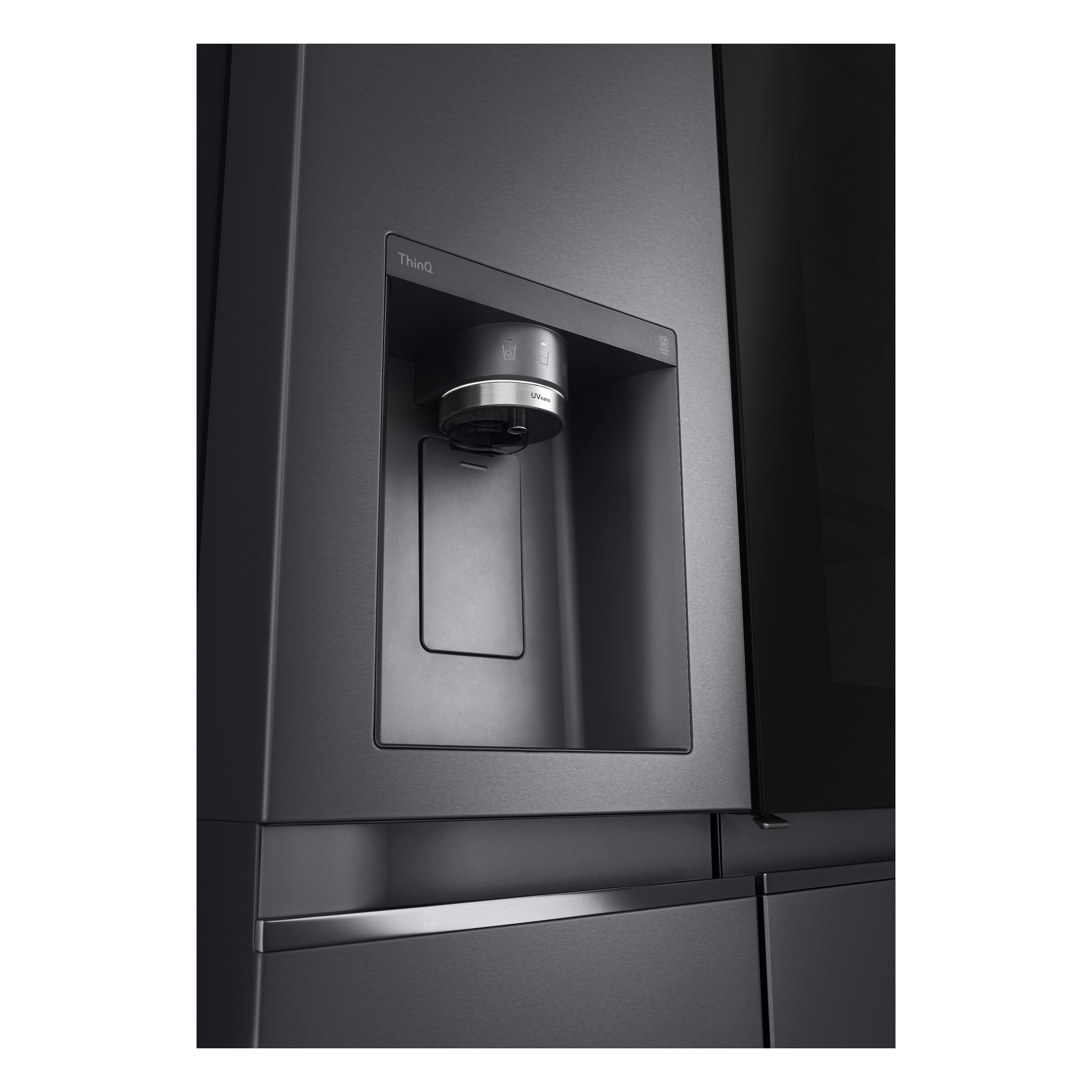 LG InstaView GSXV91MCAE frigo américain Pose libre 635 L E Noir