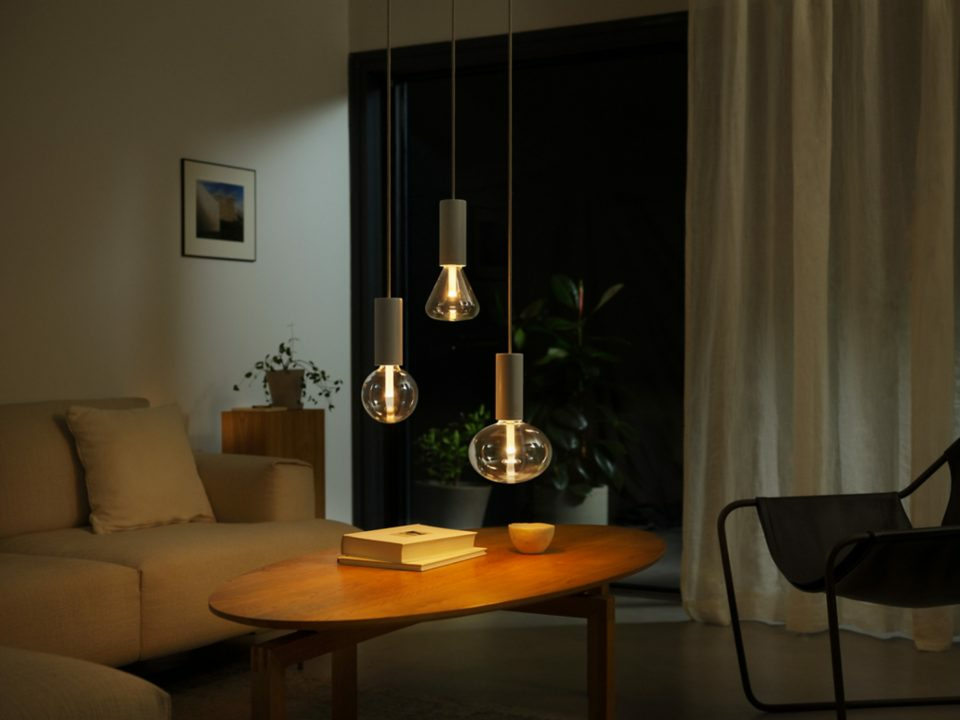 Lamp PHILIPS HUE White Color Ambiance E27 G125