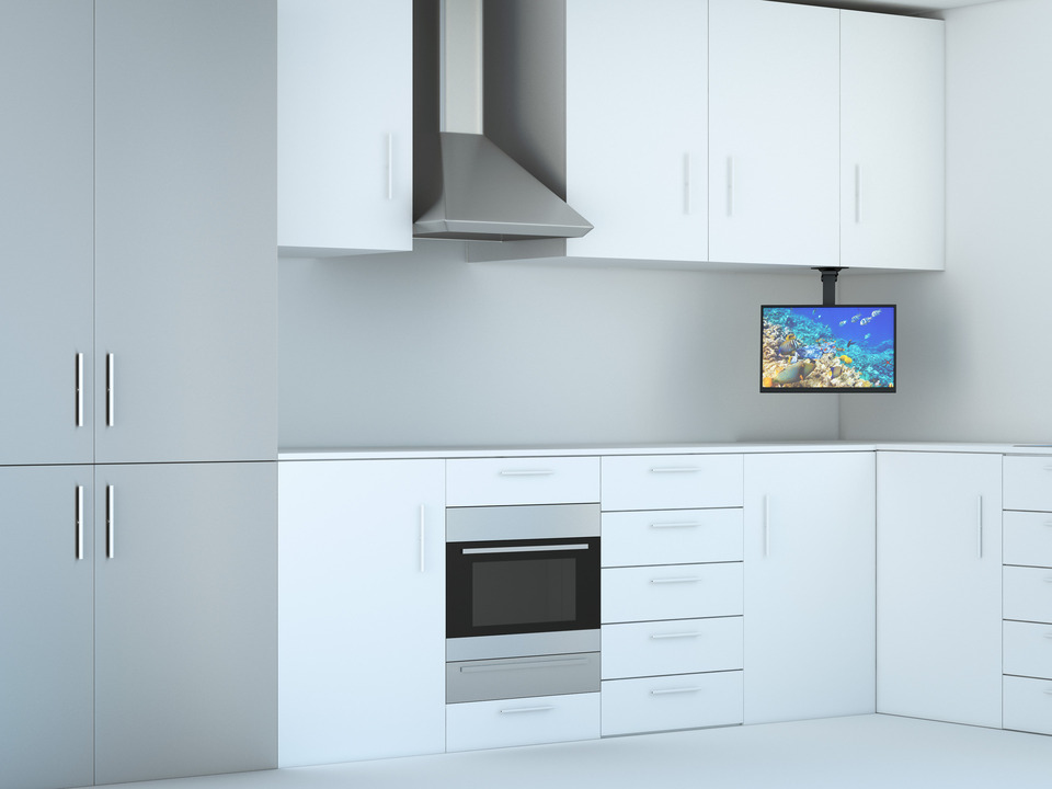 Multibrackets Muursteun Flip down (zwart) MB739826