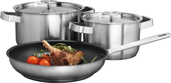 AEG SET DE CASSEROLES 3 PCS A3SS